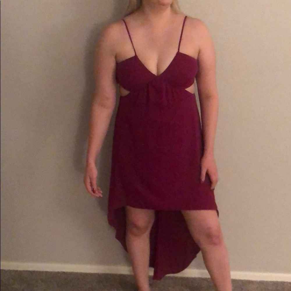 Express high low dress